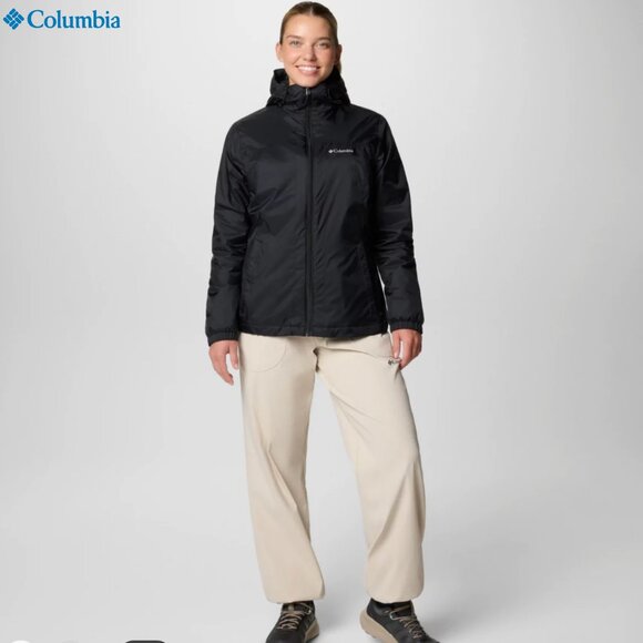 NWT Columbia Women's Switchback Sherpa Lined Jacket, Black, XXL - Picture 3 of 15